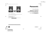 Panasonic SC-MAX650 Owner'S Manual preview