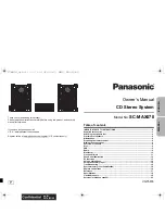 Panasonic SC-MAX670 Owner'S Manual preview