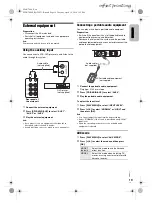 Предварительный просмотр 19 страницы Panasonic SC-MAX7000E Operating Instructions Manual