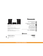 Preview for 1 page of Panasonic SC-MAX770 Operating Instructions Manual