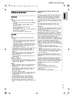 Preview for 3 page of Panasonic SC-MAX8700 Owner'S Manual