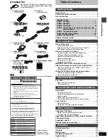 Предварительный просмотр 3 страницы Panasonic SC-MT1 Operating Instructions Manual