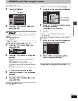 Предварительный просмотр 19 страницы Panasonic SC-MT1 Operating Instructions Manual