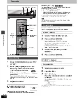 Предварительный просмотр 24 страницы Panasonic SC-MT1 Operating Instructions Manual