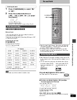 Предварительный просмотр 25 страницы Panasonic SC-MT1 Operating Instructions Manual