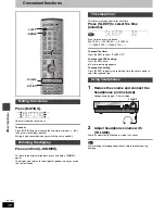 Предварительный просмотр 28 страницы Panasonic SC-MT1 Operating Instructions Manual