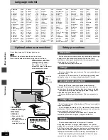 Предварительный просмотр 32 страницы Panasonic SC-MT1 Operating Instructions Manual