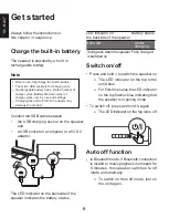 Preview for 8 page of Panasonic SC-NA07 Operating Instructions Manual