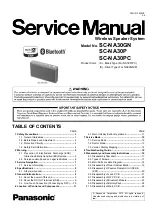 Panasonic SC-NA30GN Service Manual предпросмотр