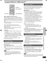 Предварительный просмотр 37 страницы Panasonic SC-NC9 Operating Instructions Manual