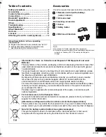 Предварительный просмотр 3 страницы Panasonic SC-NE1 Operating Instructions Manual