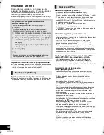 Preview for 32 page of Panasonic SC-NE3 Operating Instructions Manual