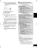 Предварительный просмотр 43 страницы Panasonic SC-NE5 Operating Instructions Manual