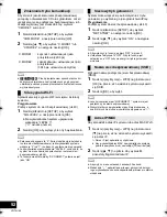 Предварительный просмотр 52 страницы Panasonic SC-NE5 Operating Instructions Manual