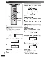 Предварительный просмотр 10 страницы Panasonic SC-NS55 - Micro System w/ CD Player Home Audio Operating Instructions Manual