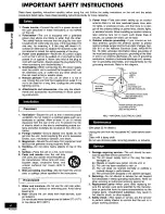 Предварительный просмотр 4 страницы Panasonic SC-PM07 Operating Instructions Manual