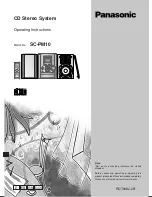 Panasonic SC-PM10 Operating Instructions Manual preview