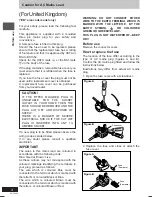 Предварительный просмотр 4 страницы Panasonic SC-PM10 Operating Instructions Manual