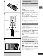 Предварительный просмотр 5 страницы Panasonic SC-PM10 Operating Instructions Manual