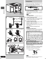 Предварительный просмотр 6 страницы Panasonic SC-PM10 Operating Instructions Manual