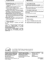 Предварительный просмотр 28 страницы Panasonic SC-PM17 Operating Instructions Manual