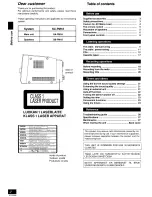 Preview for 18 page of Panasonic SC-PM18 - Micro System Operating Instructions Manual