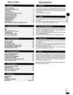 Preview for 3 page of Panasonic SC-PM37MD Operating Instructions Manual