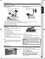 Preview for 5 page of Panasonic SC-PM38DB Operating Instructions Manual