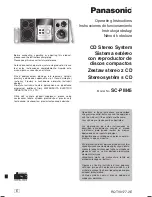 Panasonic SC-PM45 Operating Instructions Manual preview