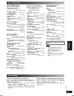 Preview for 43 page of Panasonic SC-PM45 Operating Instructions Manual