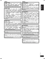 Preview for 3 page of Panasonic SC-PM46 Operating Instructions Manual