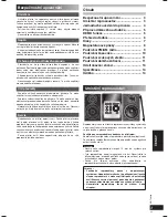 Preview for 43 page of Panasonic SC-PM46 Operating Instructions Manual