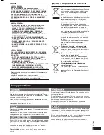 Preview for 3 page of Panasonic SC-PM5 Operating Instructions Manual