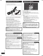 Preview for 4 page of Panasonic SC-PM5 Operating Instructions Manual