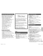 Предварительный просмотр 41 страницы Panasonic SC-PM500 Operating Instructions Manual