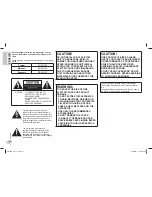 Preview for 2 page of Panasonic SC-PM500 Owner'S Manual