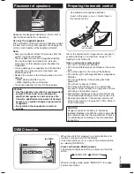 Предварительный просмотр 5 страницы Panasonic SC-PM5DB Operating Instructions Manual