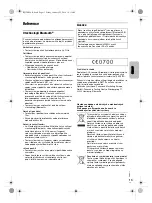 Preview for 39 page of Panasonic SC-PM600 Operating Instructions Manual