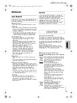 Preview for 59 page of Panasonic SC-PM602 Operating Instructions Manual