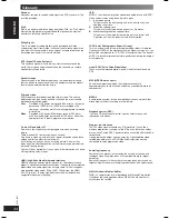 Preview for 34 page of Panasonic SC-PM86D Operating Instructions Manual