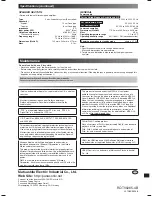 Preview for 36 page of Panasonic SC-PM86D Operating Instructions Manual