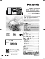 Panasonic SC-PM91D Operating Instructions Manual preview