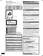 Preview for 2 page of Panasonic SC-PMX1 Operating Instructions Manual