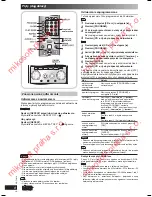 Предварительный просмотр 36 страницы Panasonic SC-PMX2 Operating Instructions Manual