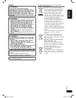 Preview for 3 page of Panasonic SC-PMX4 Operating Intstructions