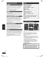 Preview for 34 page of Panasonic SC-PMX4 Operating Intstructions