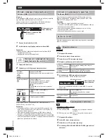 Предварительный просмотр 42 страницы Panasonic SC-PMX4 Operating Intstructions