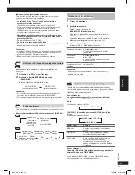 Предварительный просмотр 43 страницы Panasonic SC-PMX4 Operating Intstructions