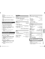 Preview for 41 page of Panasonic SC-PMX5 Operating Instructions Manual