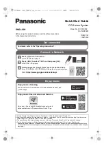 Panasonic SC-PMX802 Quick Start Manual preview